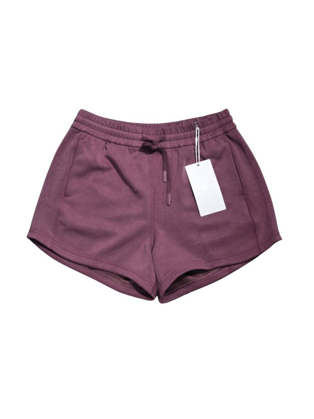 NWT | Mauve Mulberry Modal Blend Lounge Drawstring Sweat Shorts | Large